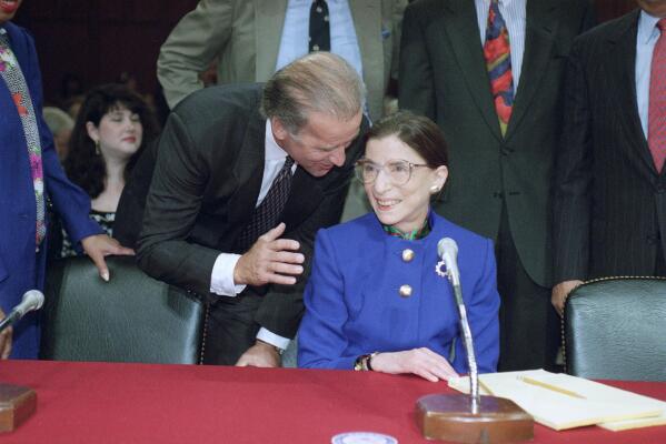 Who nominated ruth bader ginsburg to top the supreme court
